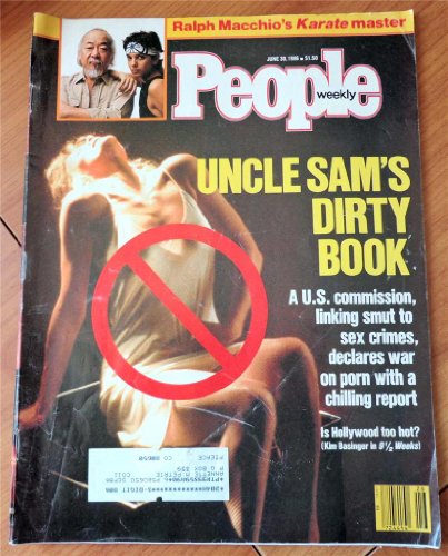 People Weekly Magazine June 30 1986: Uncle Sam's Dirty Book Is Hollywood to Hot? (Kim Basinger in 9 1/2 Weeks)