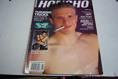 Honcho Gay Adult Magazine "Introducing Coverman Jeff" June 1998
