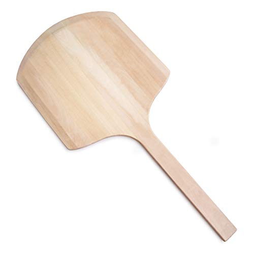 New Star Foodservice Wooden Pizza Peels, 14" x 16" x 30", Wood