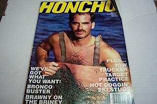 Honcho Gay Adult Magazine "Brawny on the Briney" November 1986