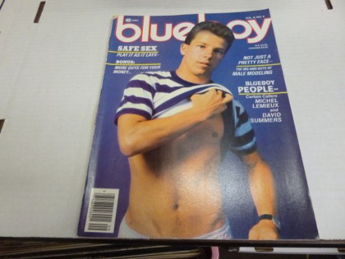 Blueboy Gay Adult Magazine "Safe Sex, Play It As It Lays" Vol.9 #9 1985