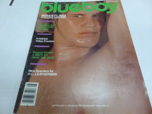 Blueboy Gay Adult Magazine "Wrestling, a Gripping Centerfold" August 1980