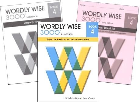 Book Cover Wordly Wise 3000 Grade 4 SET -- Student, Answer Key and Tests (Systematic Academic Vocabulary Development)