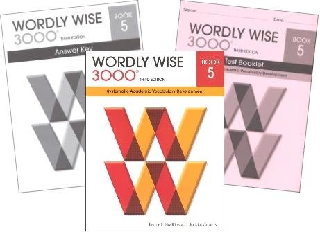 Book Cover Wordly Wise 3000 Grade 5 SET -- Student, Answer Key and Tests (Systematic Academic Vocabulary Development)