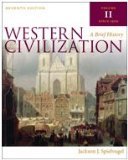 Western Civilization: A Brief History, Volume II 7th Edition by Spielvogel, Jackson J. [Paperback]