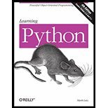 Learning Python: Powerful Object-Oriented Programming 4th edition by Lutz, Mark [Paperback]