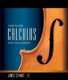 Single Variable Calculus: Early Transcendentals, Volume 1 6th Edition by Stewart, James [Hardcover]