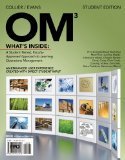 OM 3rd Edition by Collier, David Alan, Evans, James R. [Paperback]