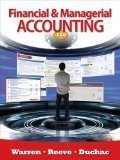 Financial & Managerial Accounting 11th Edition by Warren, Carl S., Reeve, James M., Duchac, Jonathan [Hardcover]