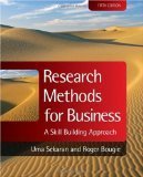 Research Methods for Business: A Skill Building Approach 5th Edition by Sekaran, Uma, Bougie, Roger [Paperback]