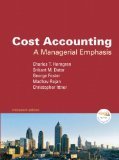 Cost Accounting by Horngren, Charles T., Foster, George, Datar, Srikant M., Raj [Hardcover]