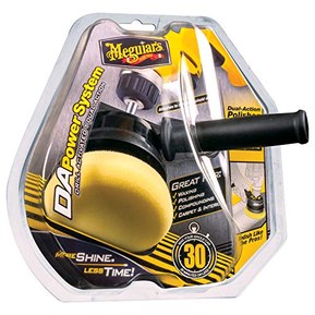 Meguiar's G3500 Dual Action Power System Tool, Boost Your Auto Care Arsenal with This Car Detailing Tool, Apply Product and Remove Imperfections, Conveniently Attaches to Most Standard Drills