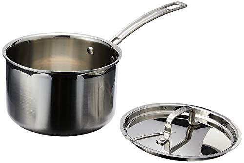 Cuisinart MCP193-18N MultiClad Pro Stainless Steel 3-Quart Saucepan with Cover