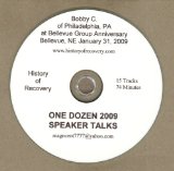 One Dozen Popular Alcoholics Anonymous Speaker Cds Twelve Discs in Set