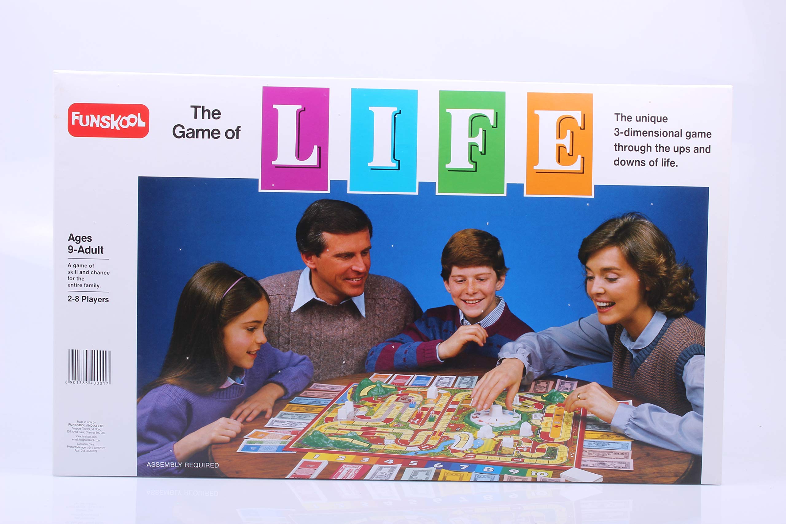 Book Cover Funskool Game of Life