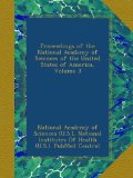 Proceedings of the National Academy of Sciences of the United States of America, Volume 3