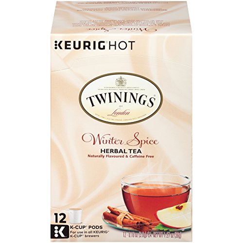 Twinings of London Winter Spice Tea K-Cups for Keurig, 12 Count