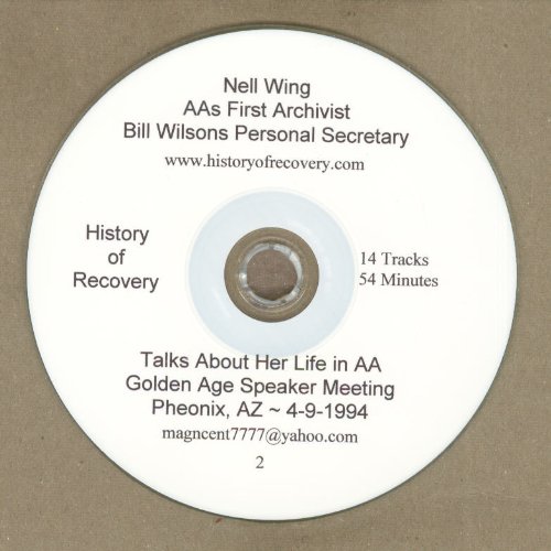 Nell Wing 1994 Golden Age Speaker Meeting Alcoholics Anonymous First Archivist