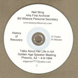 Nell Wing 1994 Golden Age Speaker Meeting Alcoholics Anonymous First Archivist