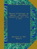 History of Saratoga : an address ... delivered at Schuylerville, N.Y., July 4, 1876