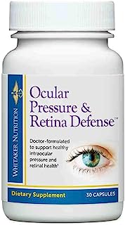 Dr. Whitaker's Ocular Pressure & Retina Defense Supplement to Support Healthy Intraocular Pressure Levels, Circulation & Eye Tissue (30 Capsules)