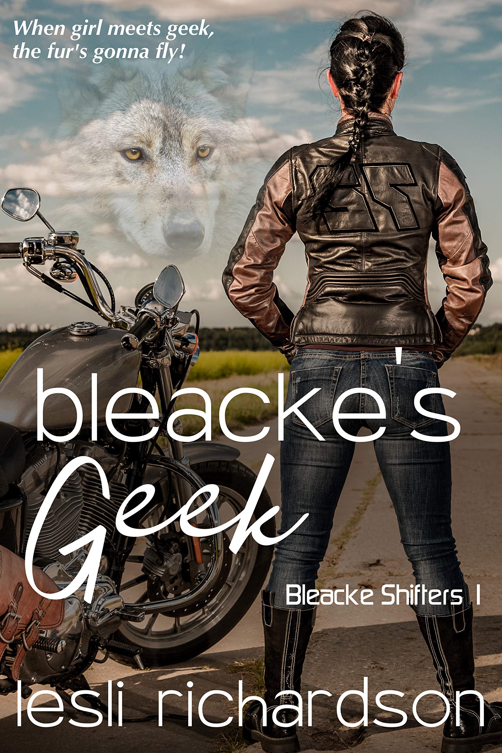 Book Cover Bleacke's Geek (Bleacke Shifters Book 1)
