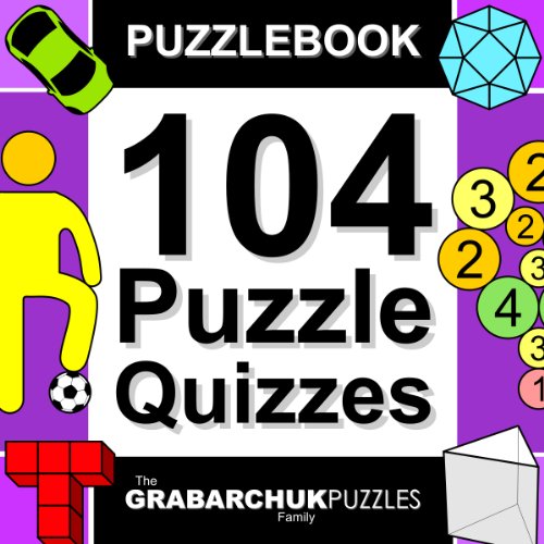 104 Puzzle Quizzes (Interactive Puzzlebook for E-readers)