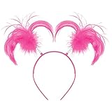 Ponytail Headband - 8" x 5" | Pink | 1 Pc