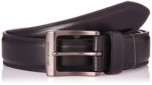 Levi's Men's 100% Leather Belt with Prong Buckle