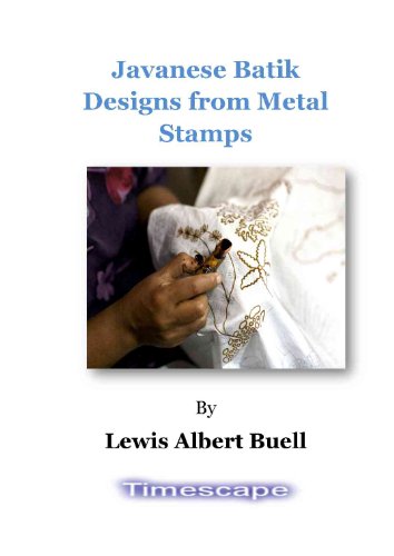Javanese Batik Designs from Metal Stamps