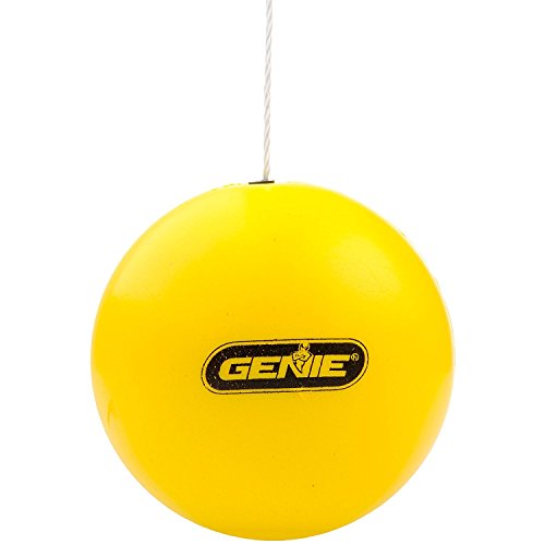 Genie Yellow Perfect Stop Parking Aid â€“ Retractable Ball Compatible with All Garage Door Openers-GPS-R, One Size