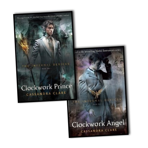 Book Cover Cassandra Clare The Infernal Devices 2 Books Collection Pack Set RRP: £15.98 (The Infernal Devices 1: Clockwork Angel, The Infernal Devices 2: Clockwork Prince)