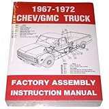 1967 68 69 70 71 72 Chevy Truck Factory Assembly Manual Chevrolet GMC Pickup Truck Suburban Blazer Jimmy Panel