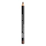 NYX PROFESSIONAL MAKEUP Slim Eye Pencil, Eyeliner Pencil - Dark Brown