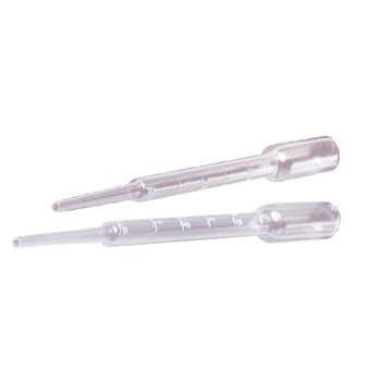 3ML GRADUATED PASTEUR PIPETTE PK10 by KING SCIENTIFIC PASTEUR PIPETTE