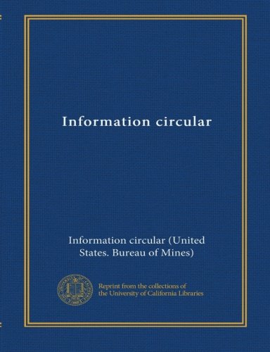 Information circular (v.8098)