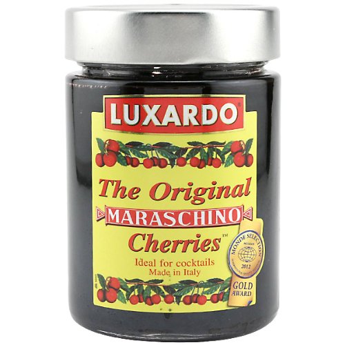 Book Cover Luxardo Gourmet Maraschino Cherries - 400g Jar - 2 Pack