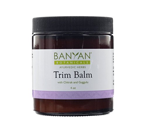 Book Cover Banyan Botanicals Trim Balm - Certified Organic, 4 oz - Chitrak and Guggulu Increases Metabolism