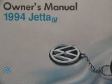 1994 VW Jetta III Owners Manual Volkswagen