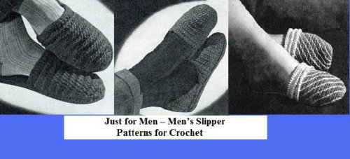 Apenas para homens - padrões de chinelo masculino para crochê (Portuguese Edition)