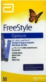 Freestyle Optium Test Strips50