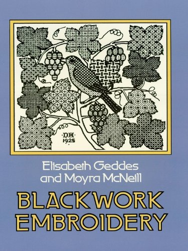 Blackwork Embroidery (Dover Embroidery, Needlepoint)