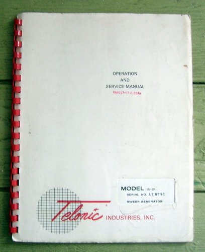 Operation and Service Manual. Model VR-2M Sweep Generator.