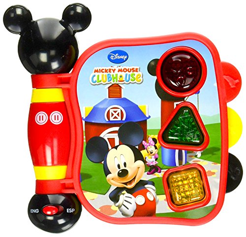 Book Cover Mickey Mouse Clubhouse, Mickey's My First Learning Book Lights and Sounds (styles may vary)