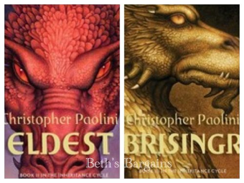 2 Books: The Inheritance Cycle Set - Eldest + Brisingr (The Inheritance Cycle Series Set)