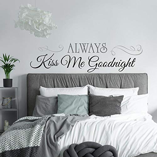 Book Cover Roommates RMK2084SCS Always Kiss Me Goodnight Peel and Stick Wall Decals