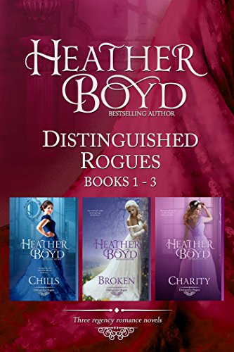 Book Cover Distinguished Rogues Book 1-3: Chills, Broken, Charity