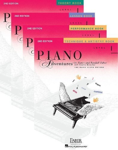 Faber Piano Adventures Level 1 Learning Library Pack - Lesson, Theory, Performance, and Technique & Artistry Books
