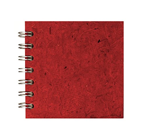 Book Cover Zen Pink Pig, 4 x 4 Inch Square Sketchbook | 35 White Sheets, 100 Pound | Burgundy