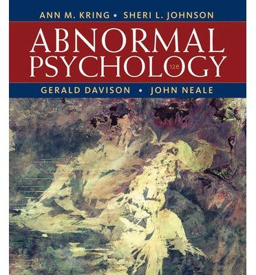 [ Abnormal Psychology [ ABNORMAL PSYCHOLOGY ] By Kring, Ann M ( Author )Jan-24-2012 Hardcover